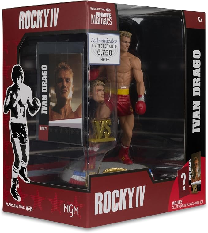 McFarlane Toys - Ivan Drago (Rocky IV) 6in Posed Figure