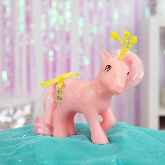 My Little Pony Classics - Celestial Ponies - Milky Way - Retro 4" Collectible Play Figure, Great For Kids, Toddlers, Adults, Girls and Boys Ages 3+