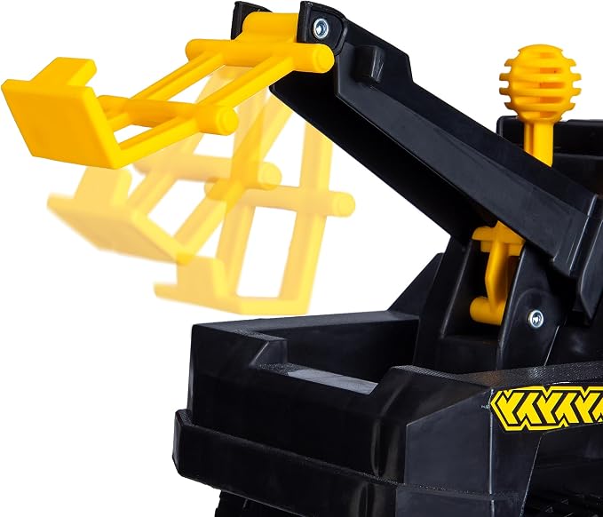 Tonka Steel Classics, Tow Truck - Made with Steel & Sturdy Plastic, Yellow Toy Construction Truck, Boys and Girls, Kids, Toddlers, Ages 3+