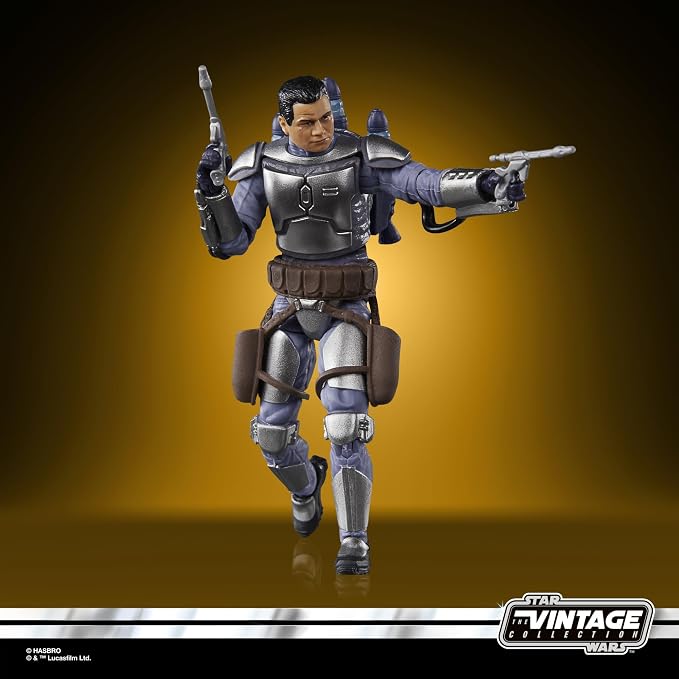 Star Wars The Vintage Collection, Jango Fett, Star Wars: Attack of The Clones, Deluxe Collectible Figure 3.75"