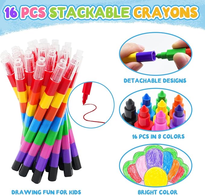 ZMLM 24 Pack Coloring Books for Kids with Crayons,Graduation Party Favors for Kids 4-8, Goodie Bags Stuffers for Toddlers, Classroom Prizes Birthday Return Gifts (Party)