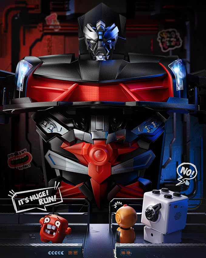 Veeniix V992 Transform Robot RC Car, 1:14 Scale, 2-in-1 Robot Toy Car with Sound & Light Effects, Gesture Sensing, Automatic Deformation, Ideal Gift for Boys and Girls