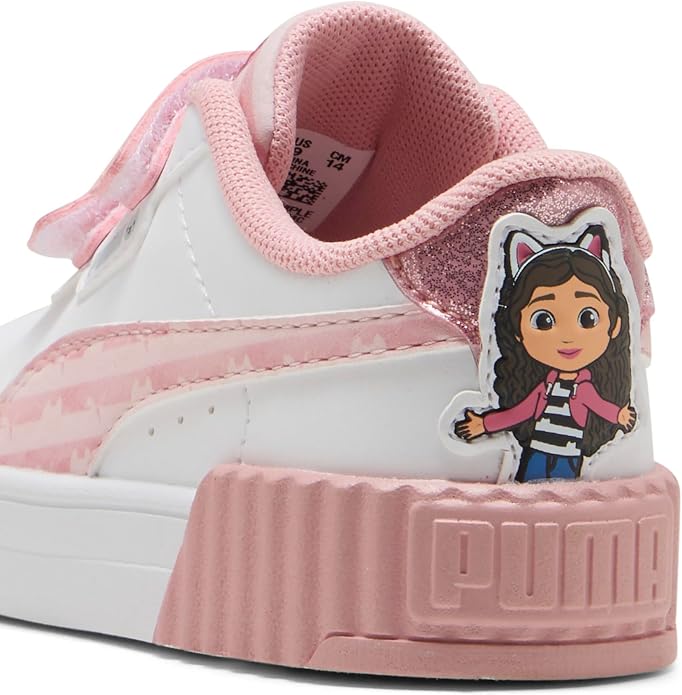 Puma Baby-Girls Gabby's Dollhouse Carina 3.0 Hook and Loop Shoes