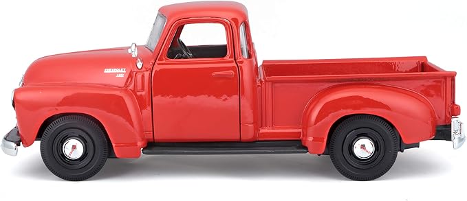 Maisto 1:25 Scale 1950 Chevrolet 3100 Pickup Diecast Truck Vehicle (Colors May Vary) , Red