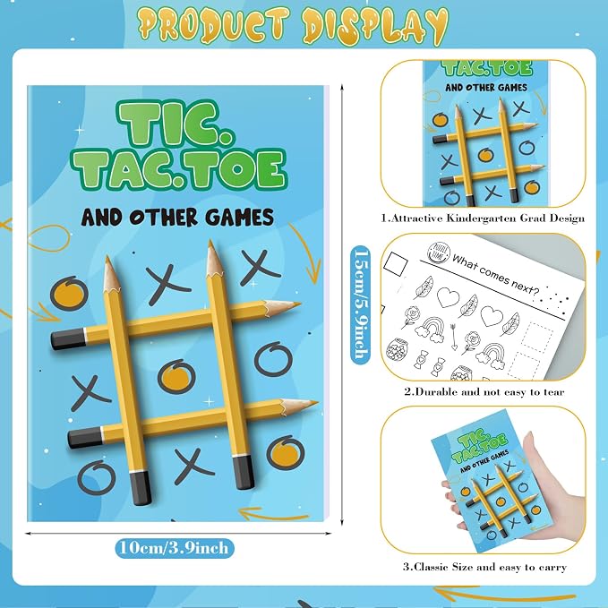Estune 40 Pcs Activity Coloring Book for Kids Pazzle Mazes Party Favors Mini Small Coloring Book Bulk Birthday Party Gift Classroom DIY Craft Home