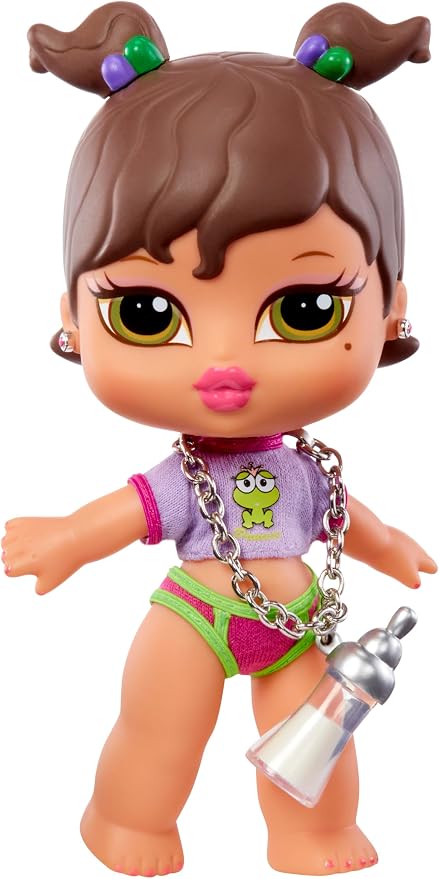 Bratz Babyz Yasmin Collectible Fashion Doll with Real Fashions and Pet