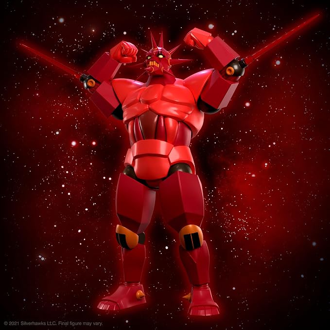 Super7 ULTIMATES! SilverHawks Mon*Star - 11" SilverHawks Action Figure with Accessories Classic Cartoon Collectibles and Retro Toys
