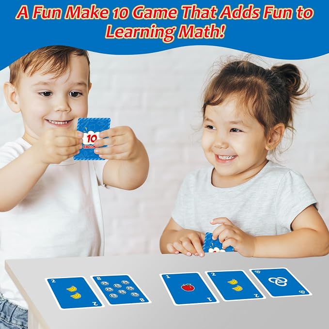 Math Games for Kids,Addition & Subtraction Games,Educational Learning Games Flash Card Gifts for Boys and Girls Ages 5 6 7 8,Counting Answer Buzzers Travel Indoor Outdoor Family