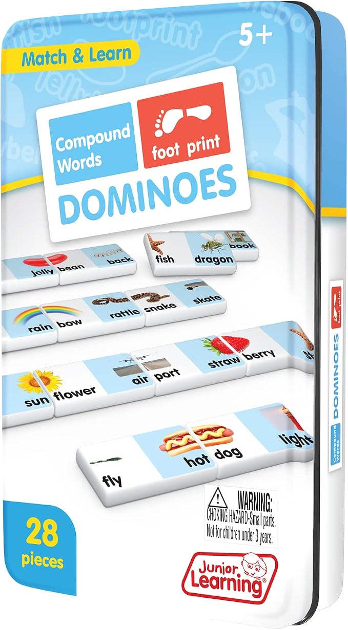 Junior Learning Compound Words Dominoes Language Arts