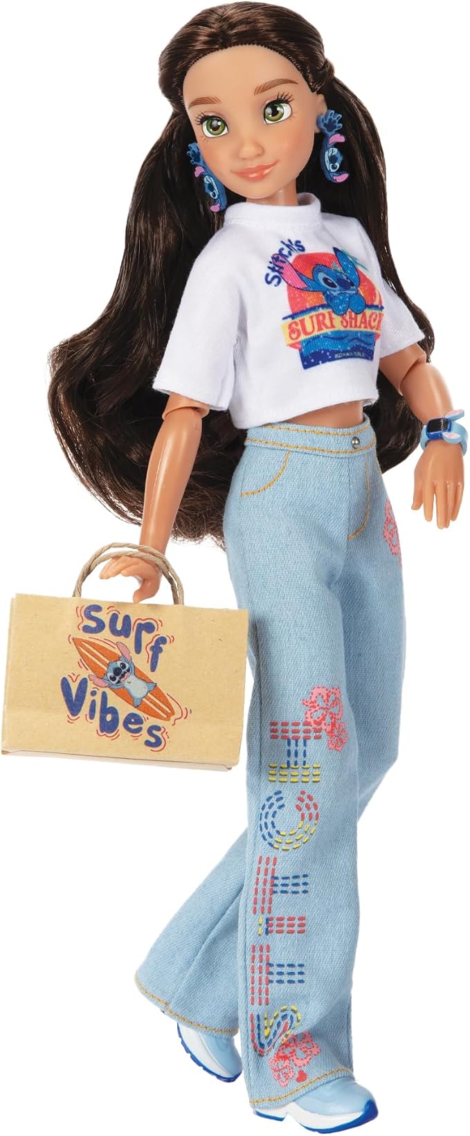 Disney ILY 4ever Fashion Dolls Inspired by Stitch 11.5" Tall with 13 Points of Articulation, Multi-Outfit Closet Set and a Glittery Mickey Ring for You! [Amazon Exclusive]