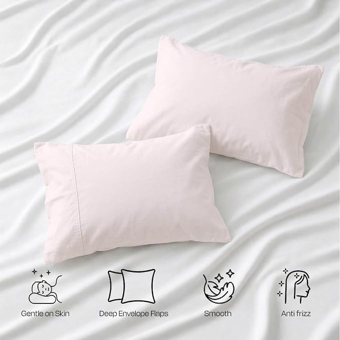Full XL Size Sheets Set, 4-Piece Premium Egyptian Long-Staple 100% Cotton Bedding Set, Single-Ply Luxury Sateen Weave Hotel Quality Sheets, Soft & Breathable, 15” Deep Pockets, Blush Pink