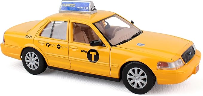 Daron New York City Taxi 1/24 Die-Cast