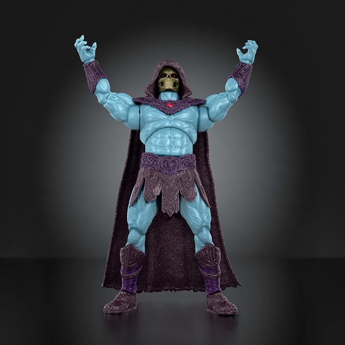 Masters of the Universe Action Figure Chronicles Skeletor, 6.5 Inch Scale 2026 Movie Accurate Villain, Deluxe Articulation