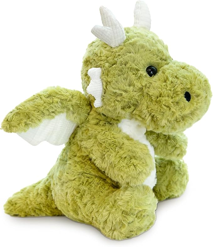 SUSULF Little Flying Dragon - Cute Stuffed Animal Plush Toy - Adorable Soft Dragons Toy Plushies and Gifts - Perfect Present for Kids (Green,11.81in/30cm)