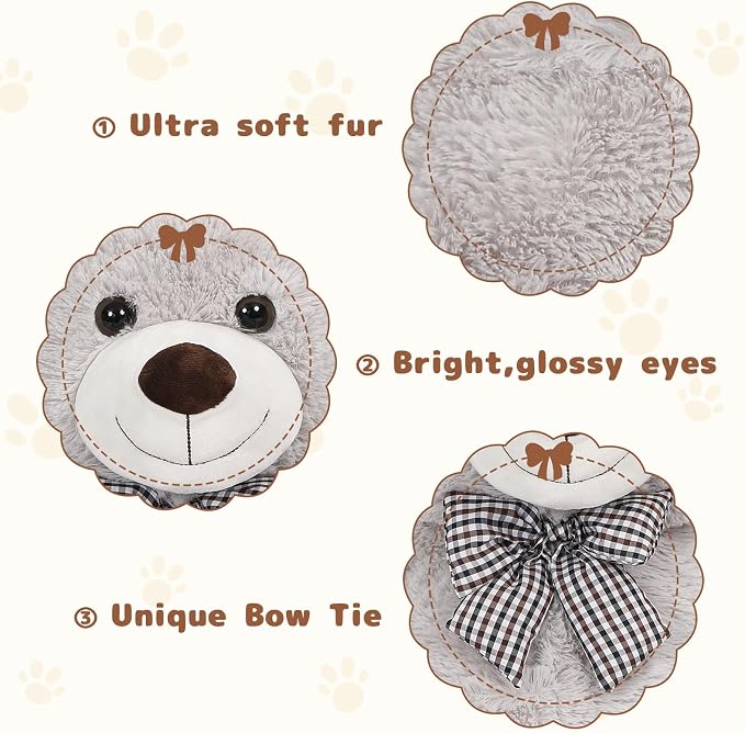 MaoGoLan Giant Teddy Bear Plush Toy - Ultra Soft & Cute Large Stuffed Animal 39 inches, Perfect for Baby Showers, Birthdays, Valentines Day Gifts (Kids, Couples, Family),Gray