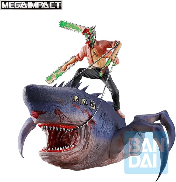 Ichibansho Figure - Chainsaw Man - The Movie: Reze Arc - Chainsaw Man & Beam (The Movie Second) Mega Impact Collectible Figure