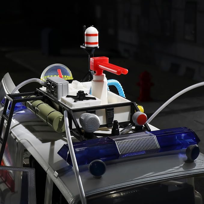 Ghostbusters Plasma Series Ecto-1 (1984), 1:18 Scale Toy Car, Toys for Ages 14+ (Amazon Exclusive)