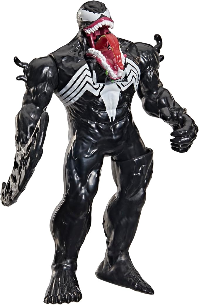 SPIDER-MAN Marvel Venom Action FX, 6-Inch (15.2 CM) Electronic Action Figure with Sound Effects, Super Hero Toys for Kids, Ages 4+