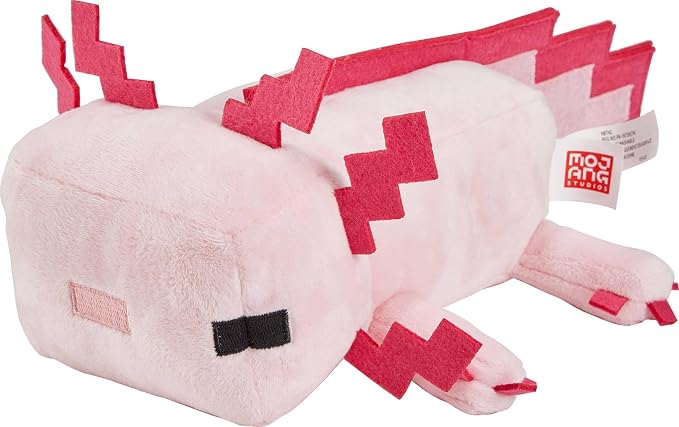 Mattel Minecraft Basic Plush Character Soft Dolls, Video Game-Inspired Collectible Toy Gifts for Kids & Fans Ages 3 Years Old & Up