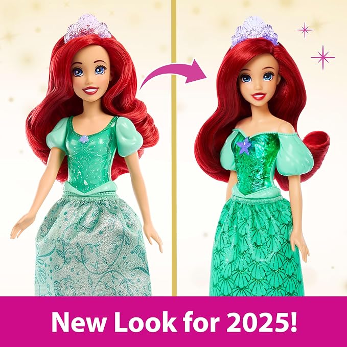 Mattel Disney Princess Ultimate Princess Collection with 13 Fashion Dolls in Sparkling Clothing & Accessories, Poseable, Inspired by Movies (Amazon Exclusive)