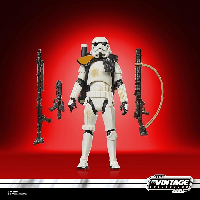 STAR WARS The Vintage Collection Sandtrooper (Squad Leader), A New Hope Premium 3.75 Inch Collectible Action Figure