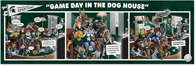 YouTheFan NCAA Game Day in The Dog House - 1000pc Puzzle