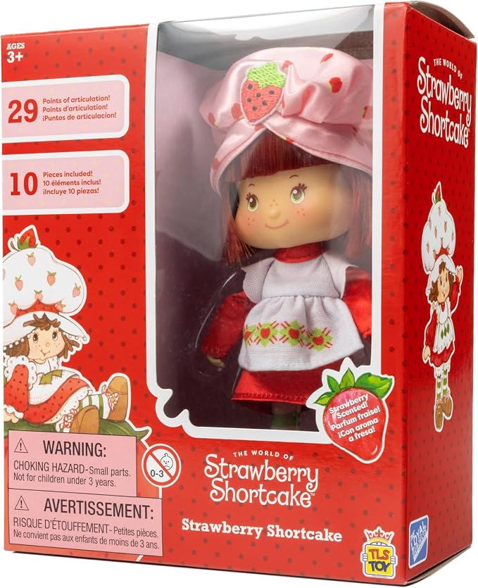 The Loyal Subjects Strawberry Shortcake 5.5-inch Poseable Fashion Doll