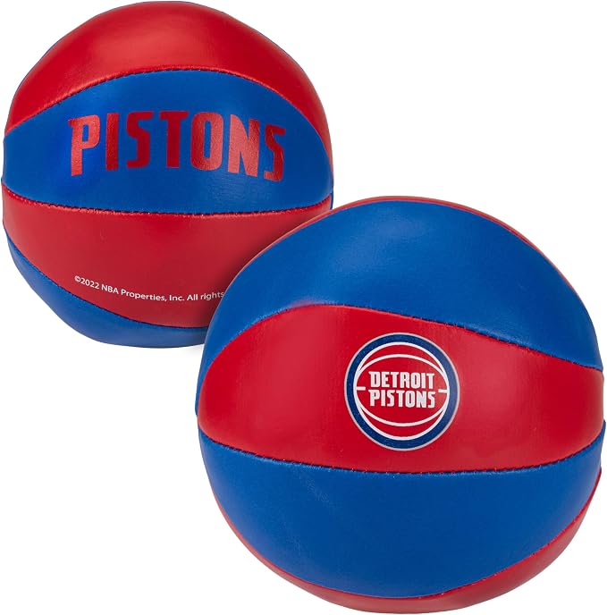 Franklin Sports NBA Toy Basketballs - 2 Pack of Kids Soft Mini Basketballs for Over The Door + Indoor Hoops - NBA Fan Shop