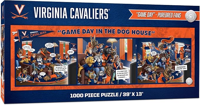 YouTheFan NCAA Game Day in The Dog House - 1000pc Puzzle