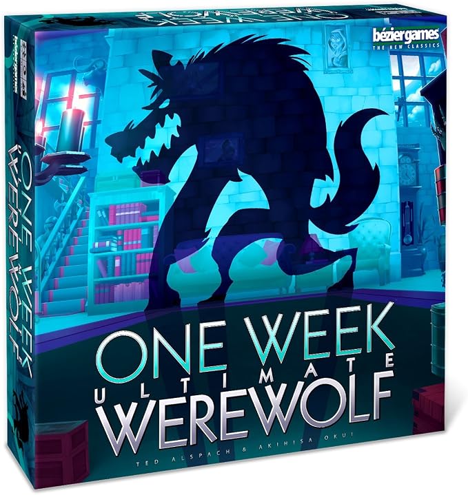 One Week Ultimate Werewolf – Fun Board Game for Families, Engaging Social Deduction, Hidden Roles & Bluffing, Great Game for Families