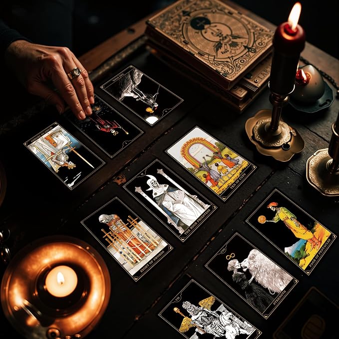 Skeleton Tarot Decks, Beginner and Expert Original Tarot Electronic Guide，Original Tarot Cards，Oracle Cards
