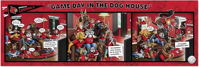 YouTheFan NCAA Game Day in The Dog House - 1000pc Puzzle