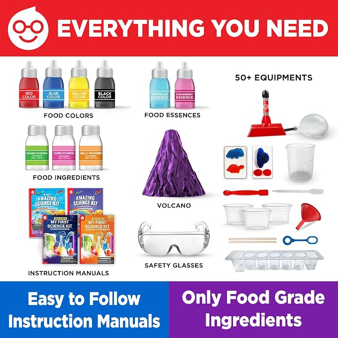 Doctor Jupiter My First Science Gift Set for Kids Ages 4+ | Birthday Gift Ideas for 4-5-6-7-8 Year Old Boys & Girls | STEM Learning & Education Toys