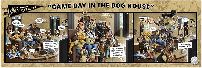 YouTheFan NCAA Game Day in The Dog House - 1000pc Puzzle