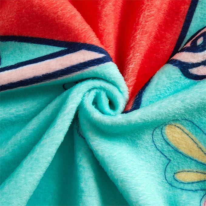 Super Soft Plush Toddler Quilted Nap Mat with Built in Blanket and Pillow