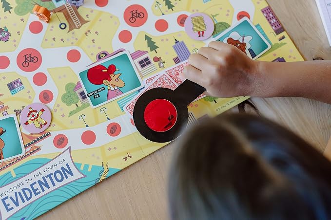 Junior Detective Game by Buffalo Games, Board Games for Kids 6-10, Family Board Games, Mystery Board Game for Kids, Cooperative Detective Game, Fun Family Games