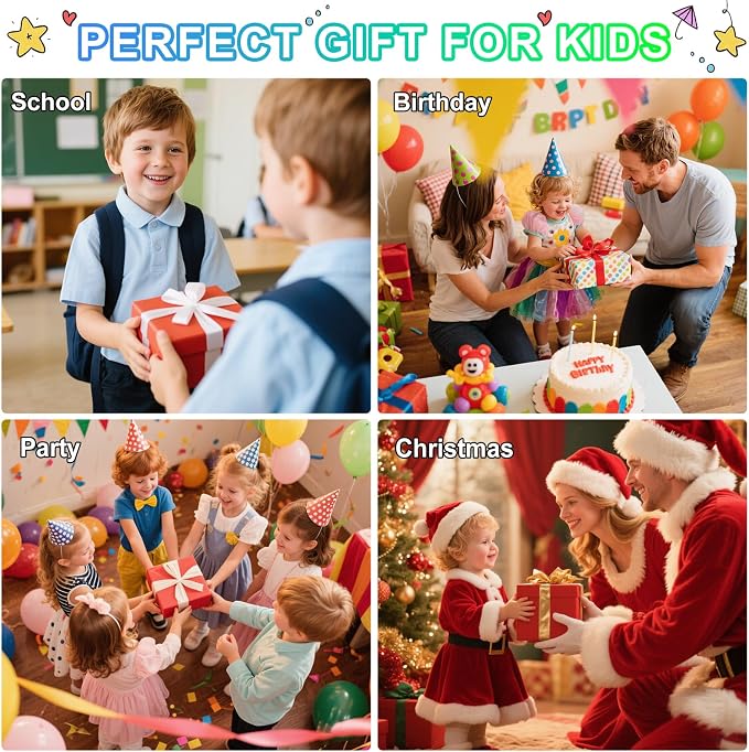 Air Dry Clay Kit for Kids: 12 Animals Modeling Magic Clay Set with Sculpting Tools and Tutorials Safe Non-Toxic & Light Soft DIY Art Craft Molding Clay School Class Home Party Gifts for Boys Girls