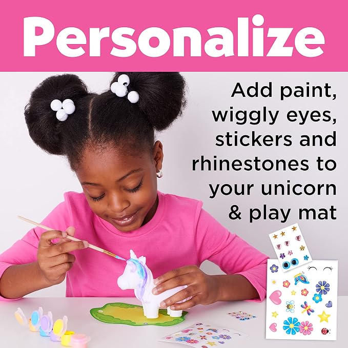 Creativity for Kids Unicorn Self-Watering Plant Pet, Unicorn Crafts for Girls, Summer Activities for Kids, DIY Garden Craft Kit (Ages 6+)