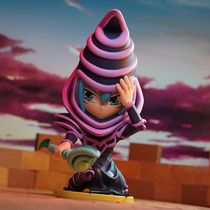 Youtooz Yu-Gi-Oh Dark Magician 5" Vinyl Figure, Yugioh Anime Dark Magician Action Figure Based on The Yu gi oh Trading Card Game and Anime Yugioh