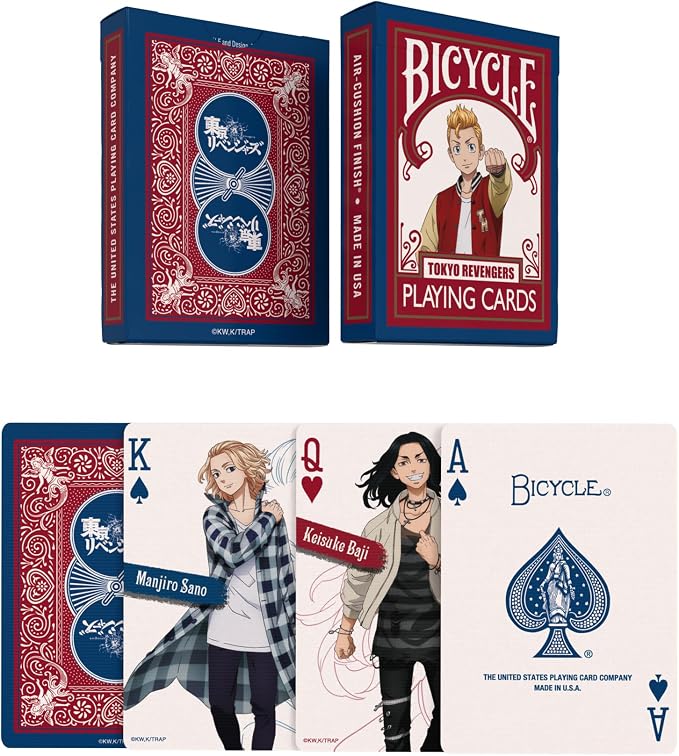 Bicycle Tokyo Revengers Anime Playing Cards, 1 Deck
