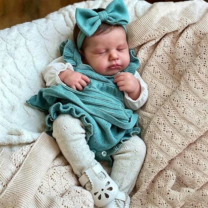 Zero Pam Reborn Baby Dolls-20 in Reborn Baby Dolls Full Body Girls, Real Life Reborns Dolls, Realistic Babys Doll with Accessories