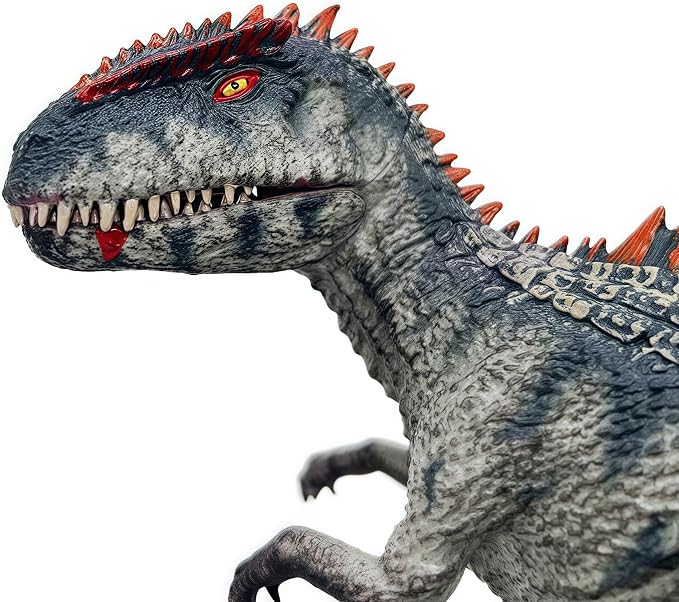 Gemini&Genius Giganotosaurus Dinosaur Toy for Kids, Giganotosaurus Dino Toy, Realistic Dinosaur Action Figure with Moveable Jaw, Gift for Boys and Girls Collection and Room Decor