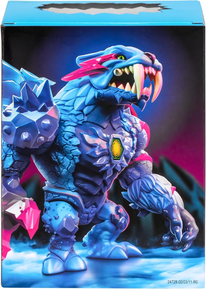 MrBeast Lab Apex Beast Panther Collector Figure, 6.25" Tall, with Extreme Detailing, Premium Packaging, 13 Points of Articulation and Chomp Jaw - Styles May Vary