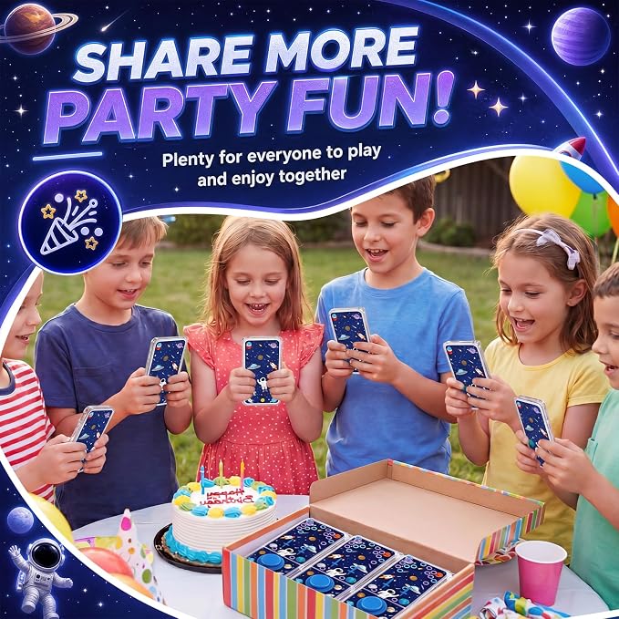 12 Pcs Outer Space Party Favors for Kids Handheld Water Games Water Ring Toss Toys, Astronaut Birthday Goodie Bags Stuffers Return Gifts Classroom Prize Rewards Bulk