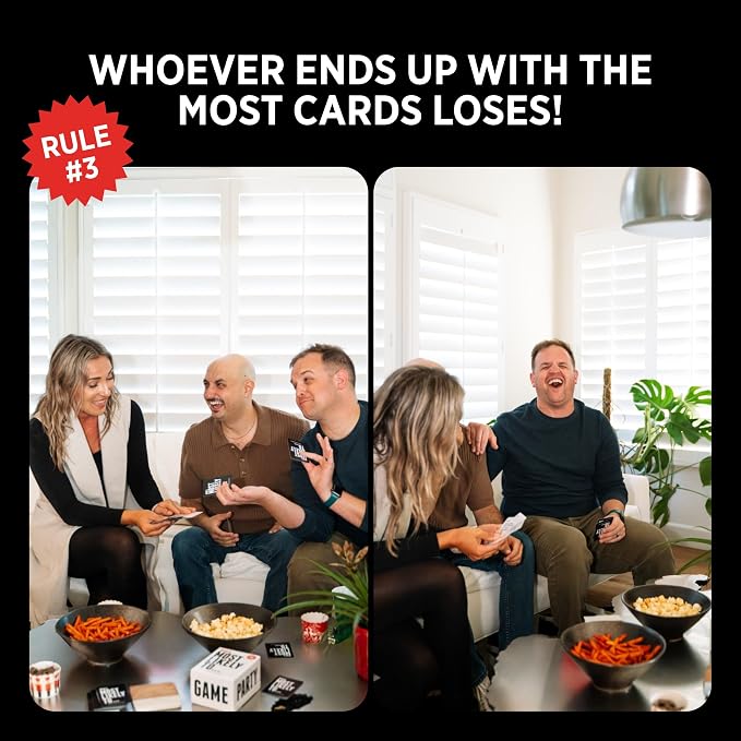 DSS Games Who's Most Likely to...Kinda Clean Family Edition [A Party Game | Great for Adults & Teens | Game Nights & Big Groups]