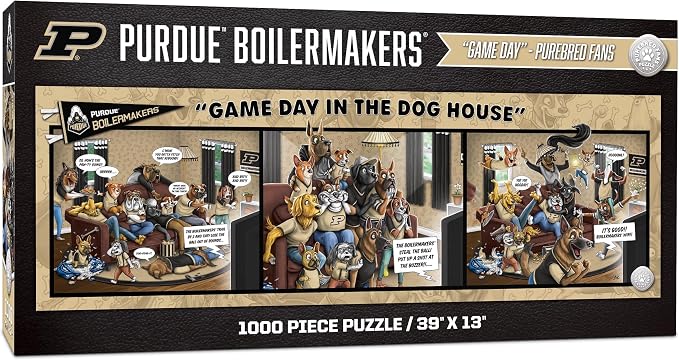YouTheFan NCAA Game Day in The Dog House - 1000pc Puzzle