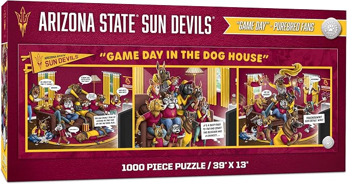 YouTheFan NCAA Game Day in The Dog House - 1000pc Puzzle