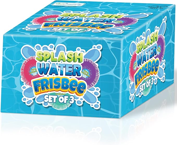 ArtCreativity Soft Water Frisbees for Kids, Soft Sports Discs (3 Pack), Beach Water Toys & Swimming Pool Toys for Kids, Backyard Fun Toy & Outdoor Summer Games, Birthday Gifts for Boys & Girls