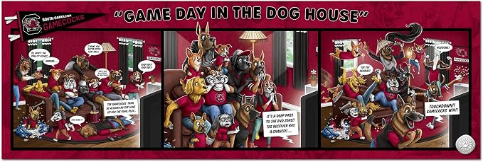 YouTheFan NCAA Game Day in The Dog House - 1000pc Puzzle
