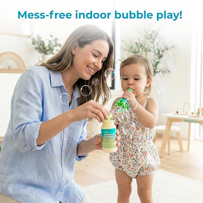 Innobaby Spike Mess Free Botanical Bubble Solution 4oz Refills / 2 Pack
